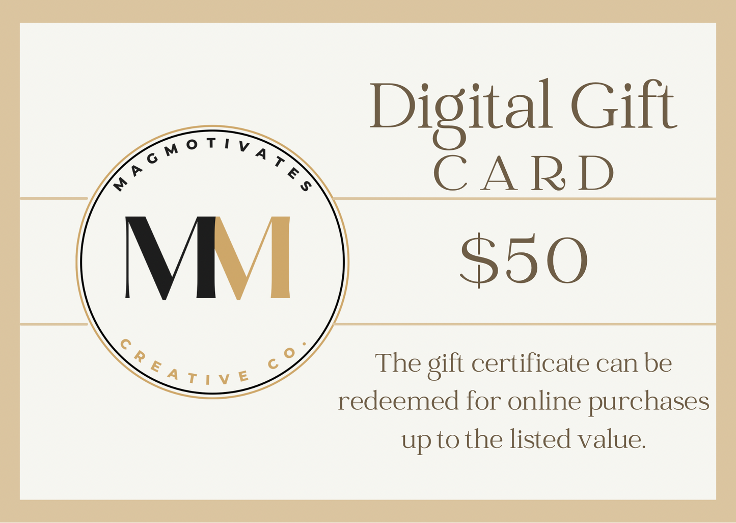 Digital Gift Card