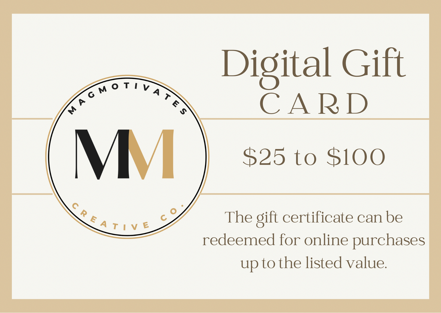 Digital Gift Card
