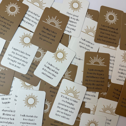 Grief Affirmation Cards