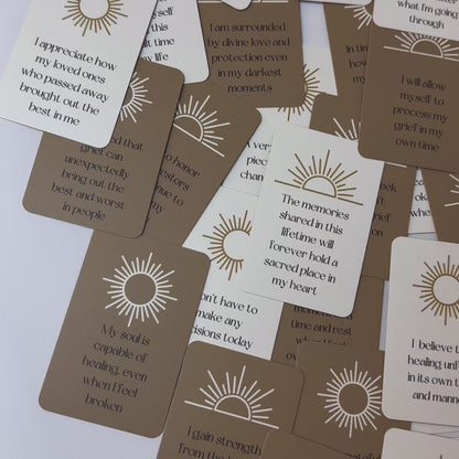 Grief Affirmation Cards